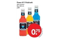 freez 411 frisdrank