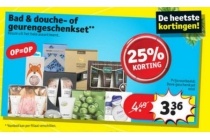 bad en douche of geurengeschenkset