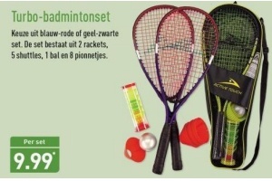 turbo badmintonset