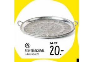 serveerschaal nu eur20 per stuk