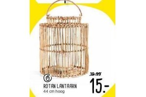 rotan lantaarn nu eur15 per stuk