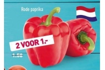 rode paprika