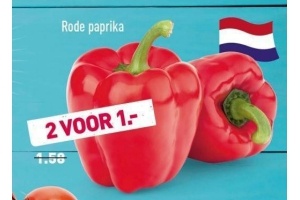 rode paprika