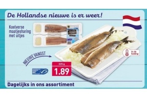 koelverse maatjesharing met uitjes