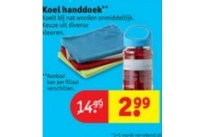 beu Langskomen Berg kleding op Koel Handdoek nu voor €2,99 - Beste.nl