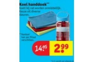 koel handdoek