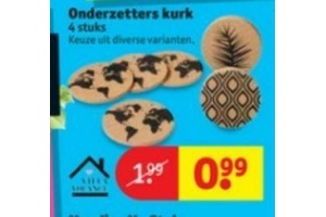 onderzetters kurk