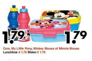 cars my little pony mickey mouse of minnie mouse lunchbox