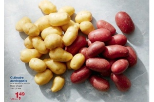 diverse culinaire aardappels