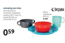 camping servies