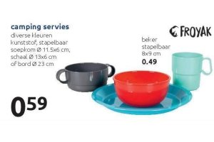 camping servies