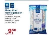 metro chef rauwe garnalen