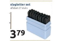 slagletter set