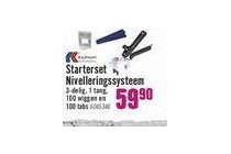 starterset nivelleringssysteem