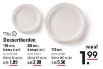 dessertborden