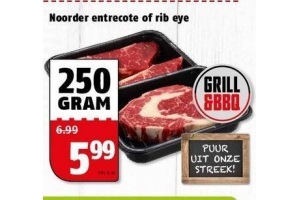 noorder entrecote of rib eye