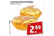 ananas kokosvlaaitjes