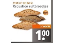 croustico ruitbroodjes