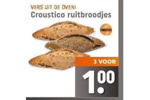 croustico ruitbroodjes