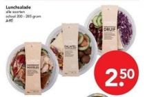 lunchsalade alle soorten