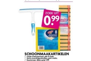 schoonmaakartikelen