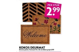 kokos deurmat