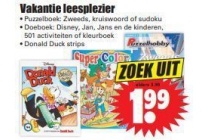 vakantie leesplezier