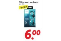 philips sport oordopjes