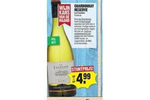 les favedes chardonnay reserve