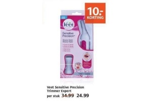 veet sensitive precision trimmer expert