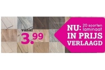 diverse soorten laminaat