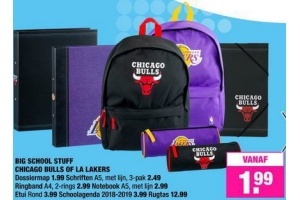 big school stuff chicago bulls of la lakers