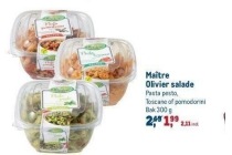 maitre olivier salade