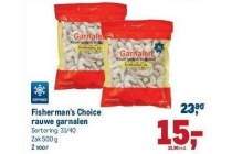 fisherman s choice rauwe garnalen