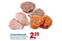 varkensfiletsteaks