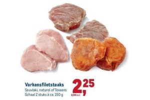 varkensfiletsteaks