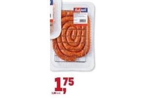 braaiworst nu eur1 75 per schaal