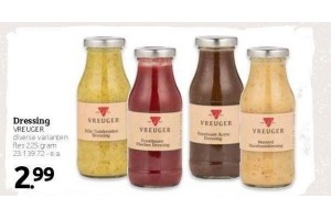 vreuger dressing