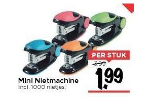 mini nietmachine