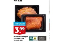 procureur of spek aan een stuk