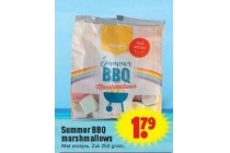 summer bbq marshmellows