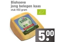 biohoeve jong belegen kaas