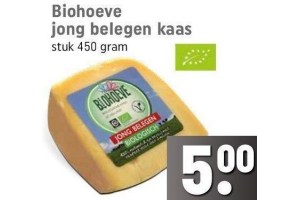 biohoeve jong belegen kaas