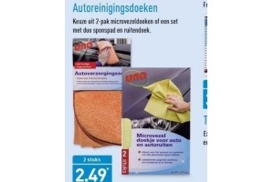 autoreinigingsdoeken