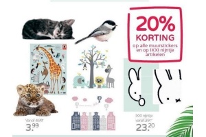 muurstickers en nijntje artikelen