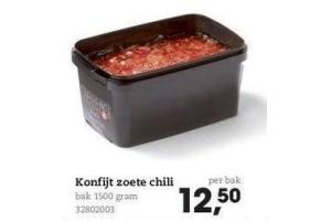 konfijt zoete chilli