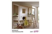 boomhut halfhoogslaper nu eur699 per stuk