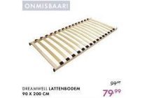 dreamwell lattenbodem nu eur79 99 per stuk