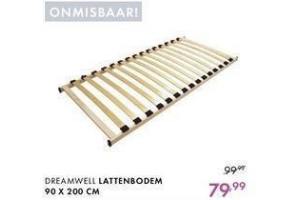 dreamwell lattenbodem nu eur79 99 per stuk