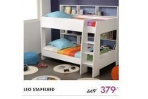 leo stapelbed nu eur379 per stuk